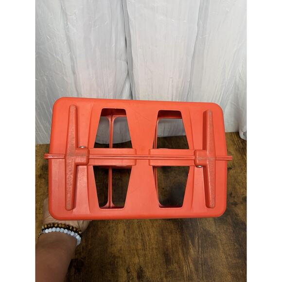 Gatorade 6 Pack 32oz Sports Football Water Squeeze Bottle Carrier Holder Orange - Picture 6 of 10